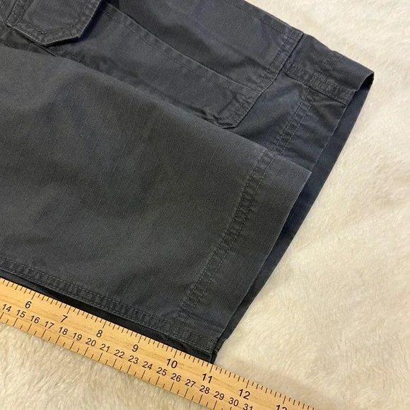 The North Face Mens Cargo Shorts Gray Ripstop Hiking Outdoor Size 34 Regular - Picture 4 of 7